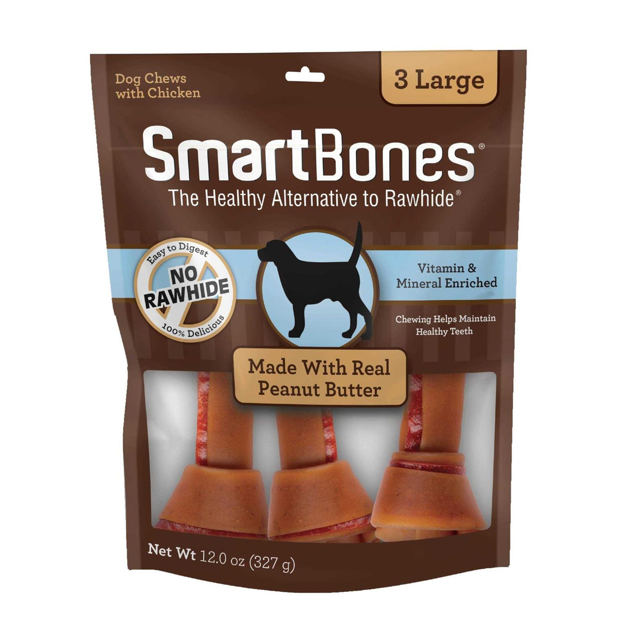 Peanut Butter Dog Chews Q427635