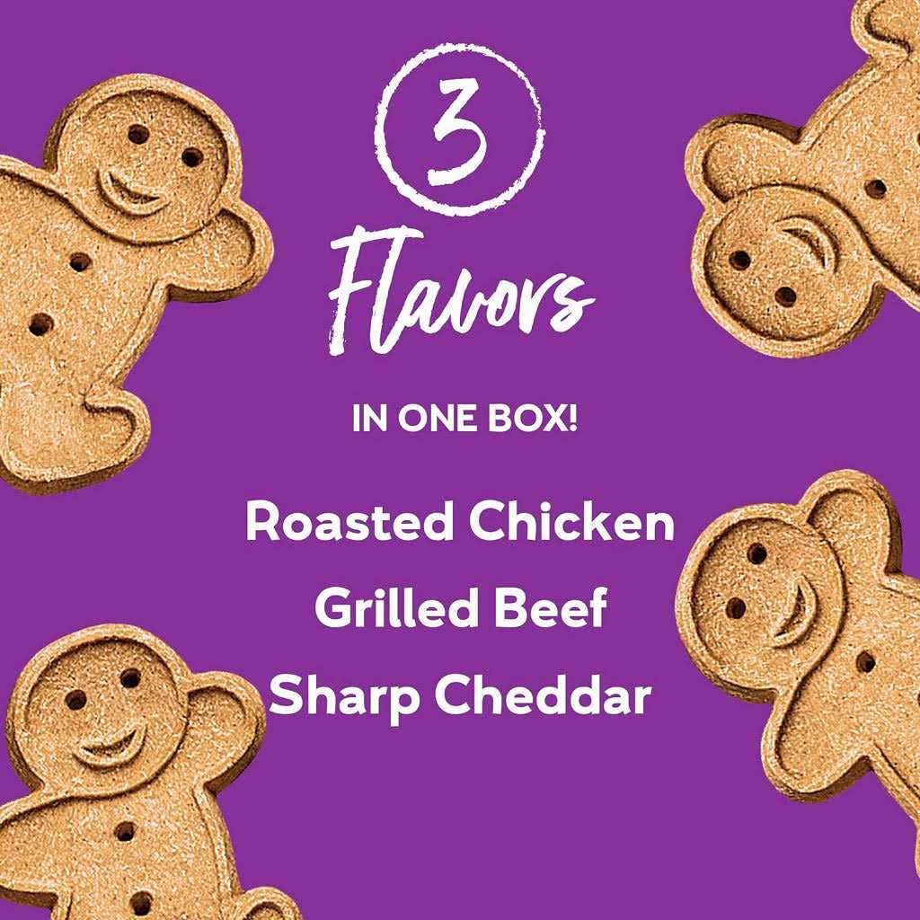 Assorted Flavors Crunchy Dog Treats D833