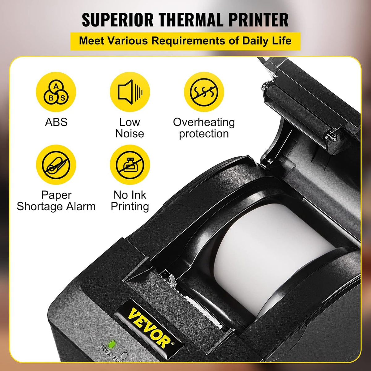 58mm Thermal Receipt Printer with USB Port S8130