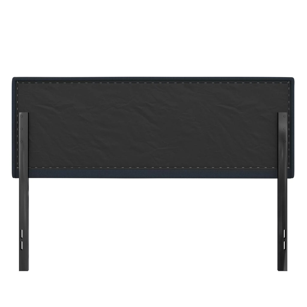 Blue Linen Upholstered Headboard U5066