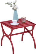 Square Steel Outdoor Patio Side Table L1169