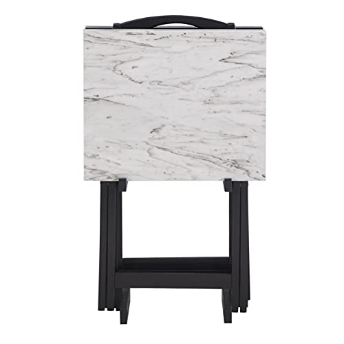 White Tray Table Set A541510