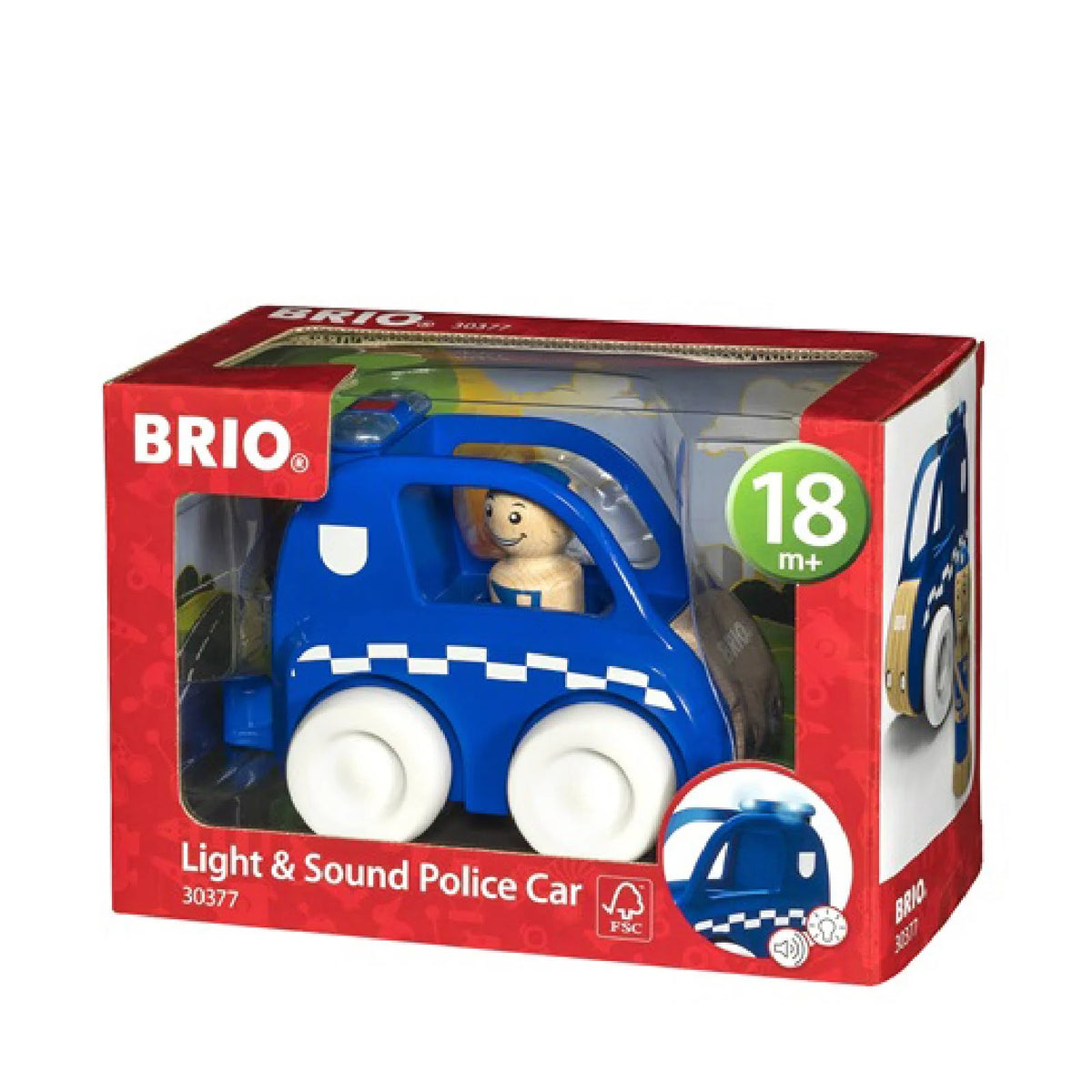 Light & Sound Police Car J2909