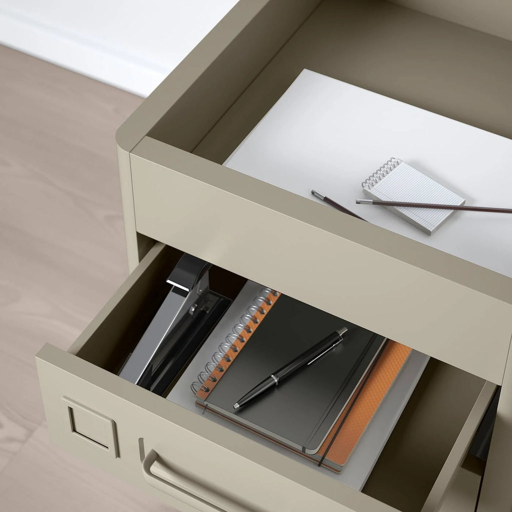 Beige Drawer Unit on Casters G1173
