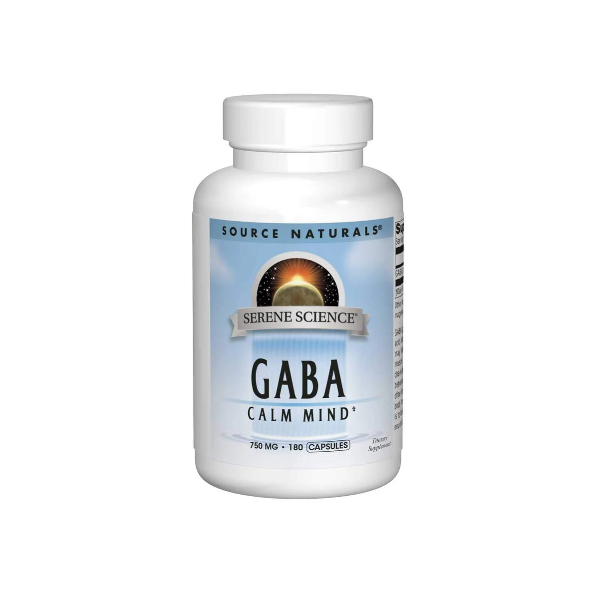 750mg 180 Capsules GABA G37580