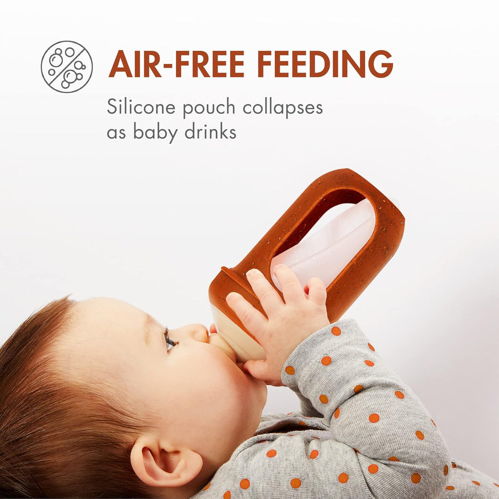 Reusable Silicone Baby Bottles with Pouches Q905977