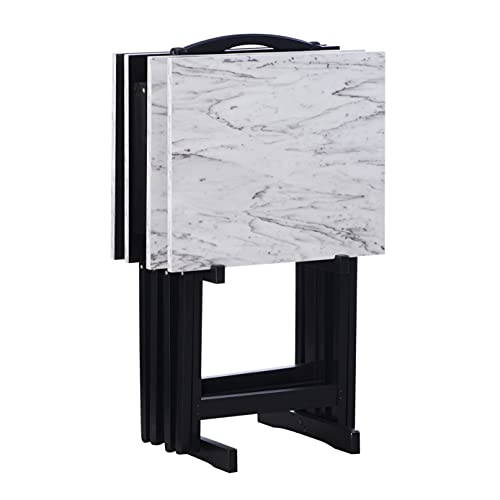White Tray Table Set A541510