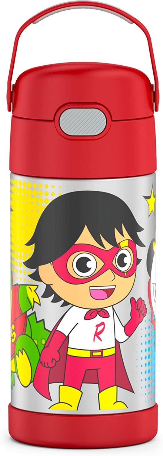 12 Ounce Stainless Steel Vacuum Insulated Kids Straw Bottle M93972