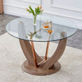 Tempered Glass Dining Table 48 Inches G91426