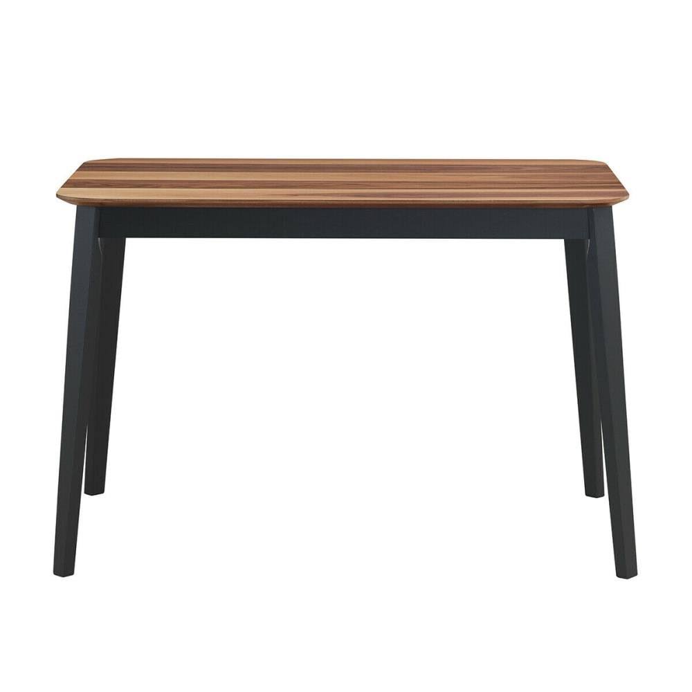 Mid Century Modern Rectangular Dining Table in Brown C8278