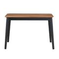 Mid Century Modern Rectangular Dining Table in Brown C8278