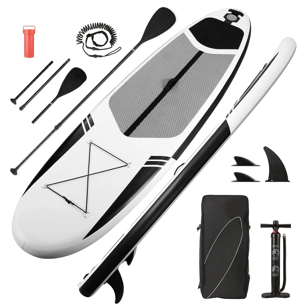 10 Ft. Inflatable Stand up Paddle Board with Backpack V200