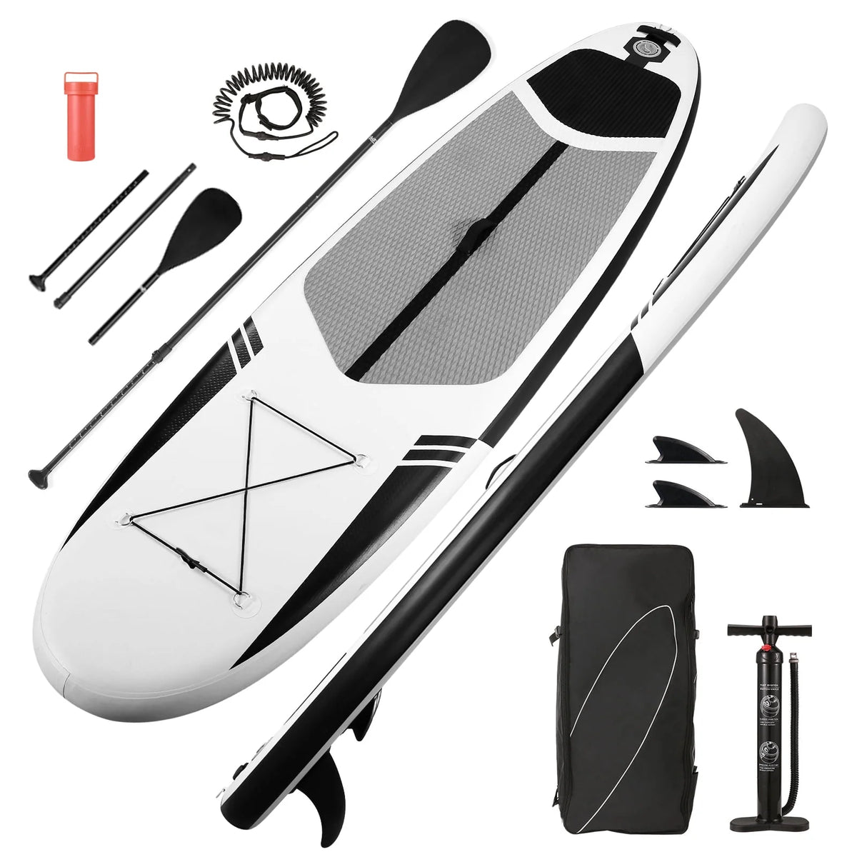 10 Ft. Inflatable Stand up Paddle Board with Backpack V200