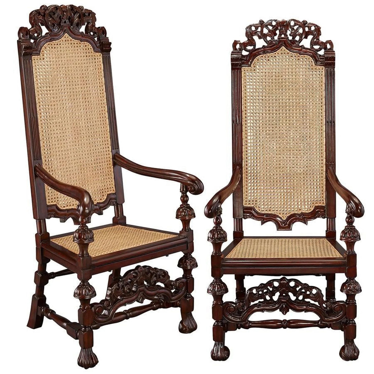 Mahogany Armchair Set of Two K4245