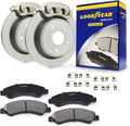 Rear Brake Calipers Rotors Ceramic Pads D347