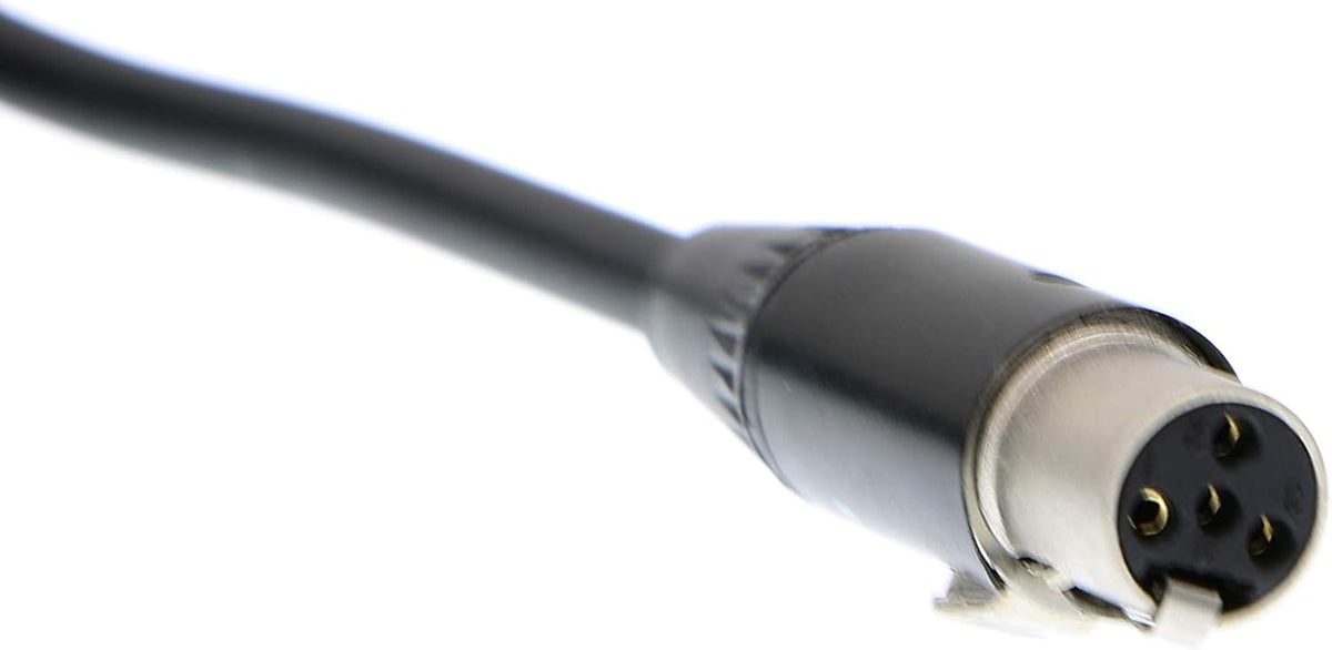 12V Monitor Power Cable, 2 Pin Male to Mini XLR 4 Pin Female Y61990