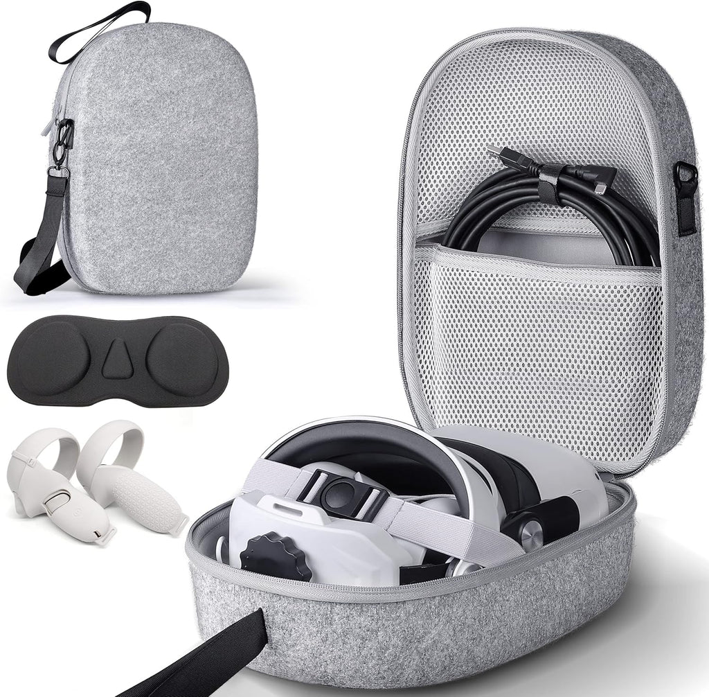 Hard Shell Carrying Case for Oculus Quest 2 Pack of 2 J156883