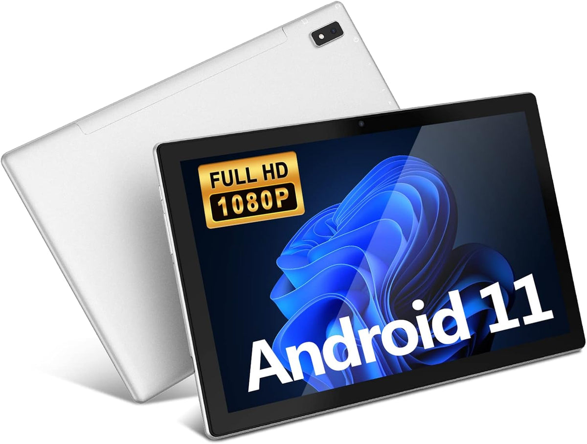 10.1-inch Android 11.0 Tablet, 4GB RAM 64GB ROM, Metal Body N6313