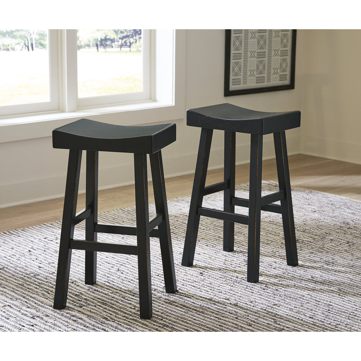Saddle Barstool, Set of 2 Y838061