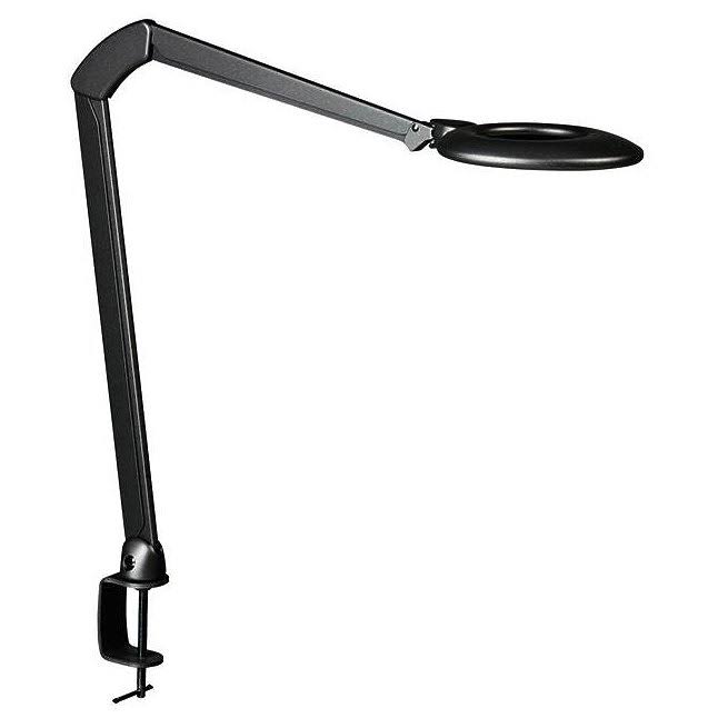 Silver Grey LED Task Light with Edge Clamp N602448