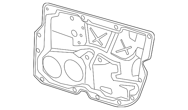 2004-2006 Volkswagen Phaeton Window Regulator O938799