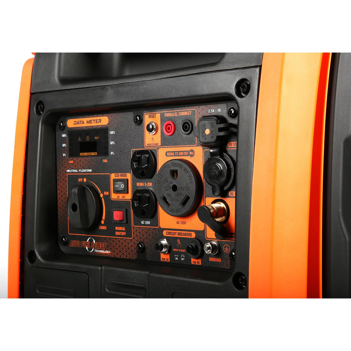 4500-Watt Dual Fuel Portable Inverter Generator F570