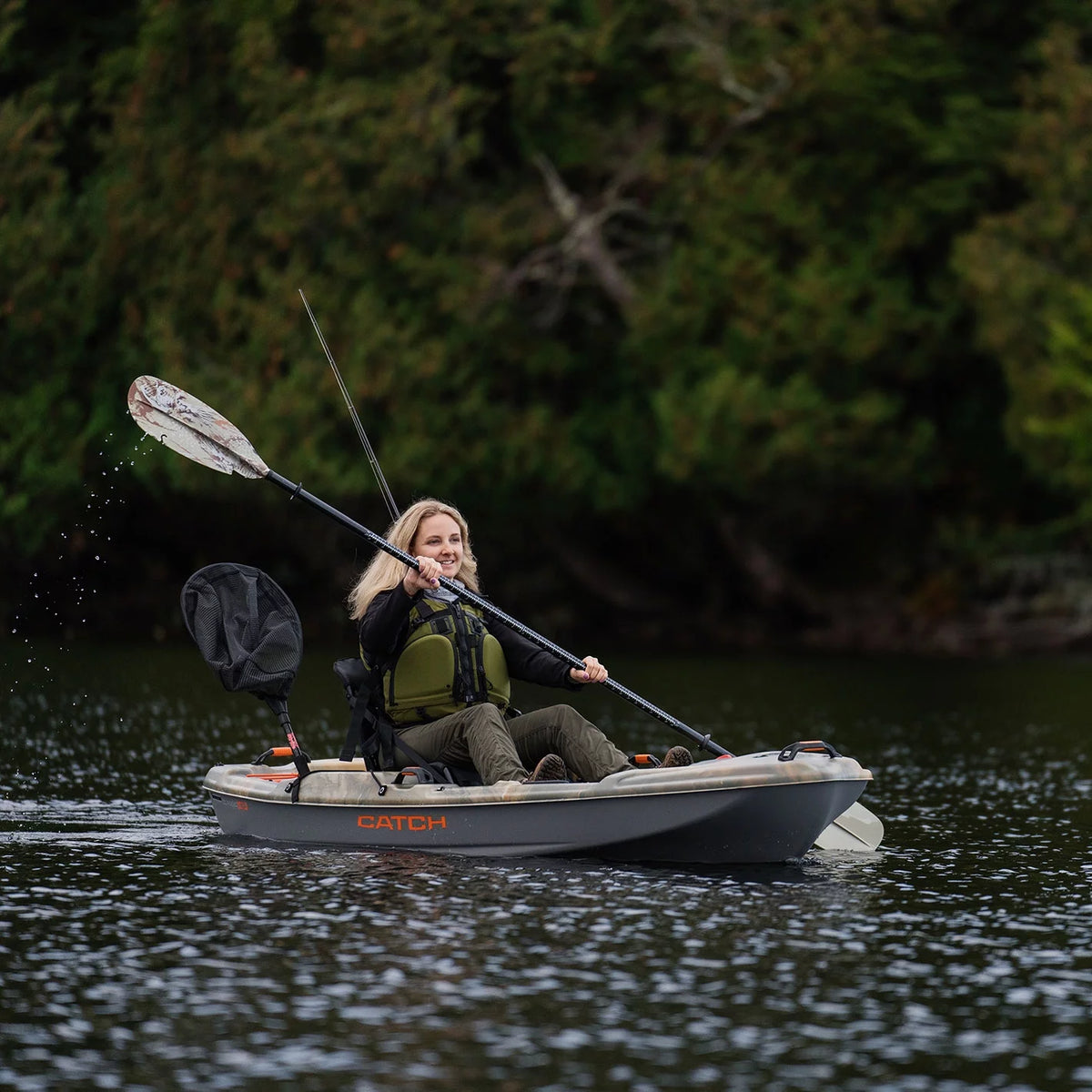 Beige 10 ft Fishing Kayak M6130