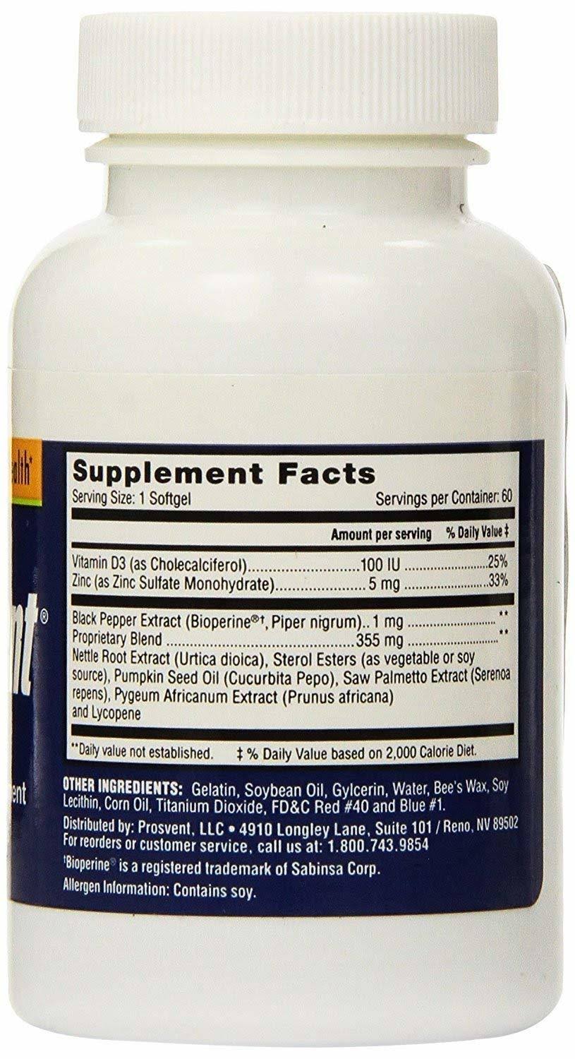 Natural Prostate Health Supplement C4362