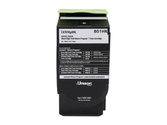 Black High Yield Toner Cartridge G655