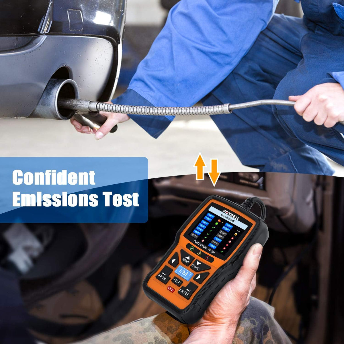 OBD2 Scanner Diagnostic Code Reader Tool Pack of 2 T621