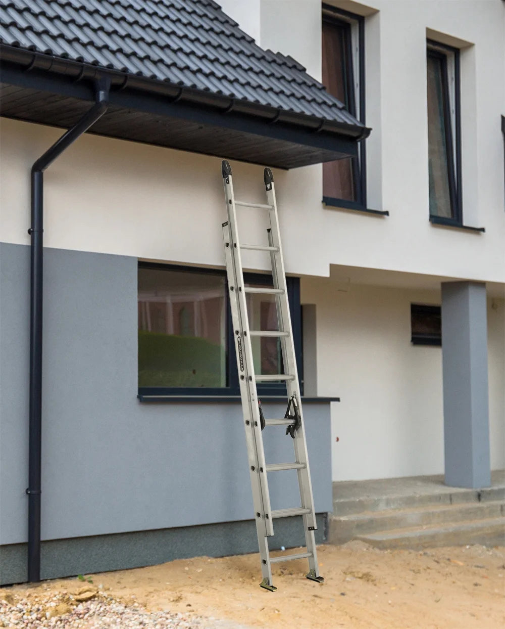 16' Aluminum Extension Ladder B1206