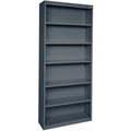 Charcoal Steel Bookcase D805