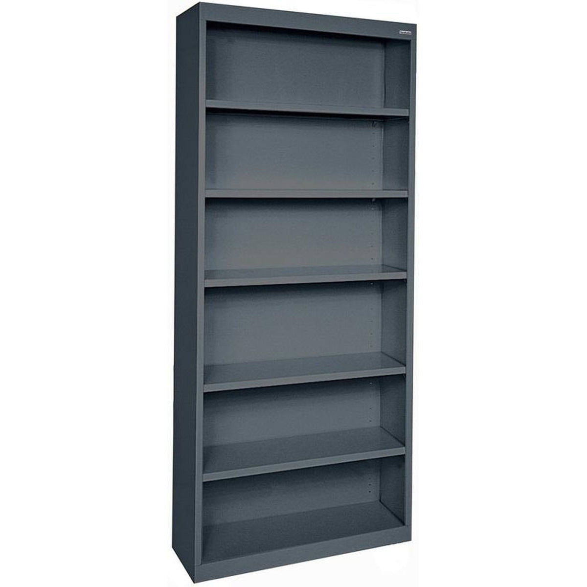 Charcoal Steel Bookcase D805