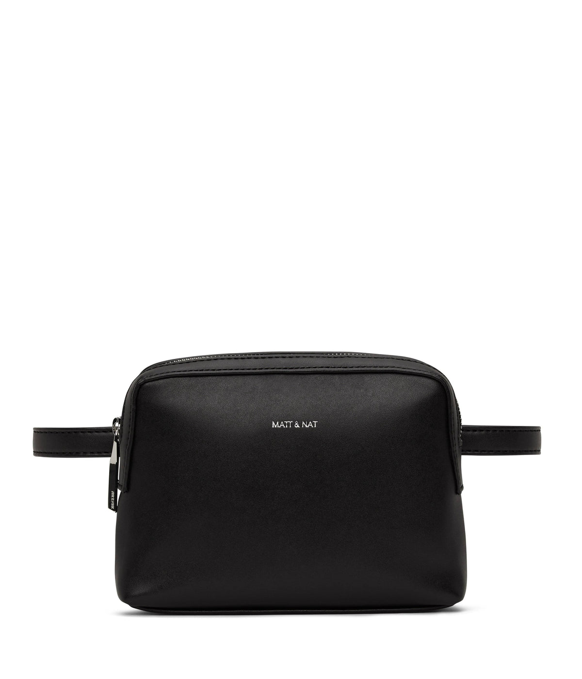 Black Shiny Nickel Belt Bag X71607