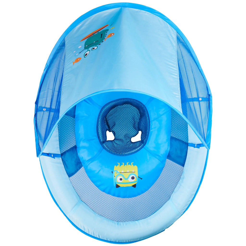 Inflatable Baby Pool Float with Sun Canopy U756