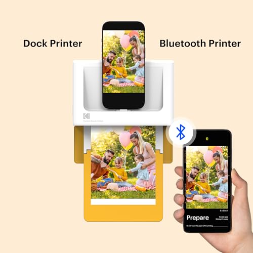4x6 inches Instant Photo Printer with 90 Sheets E285