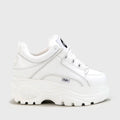 Buffalo Classic Low Leather White Shoes P73780