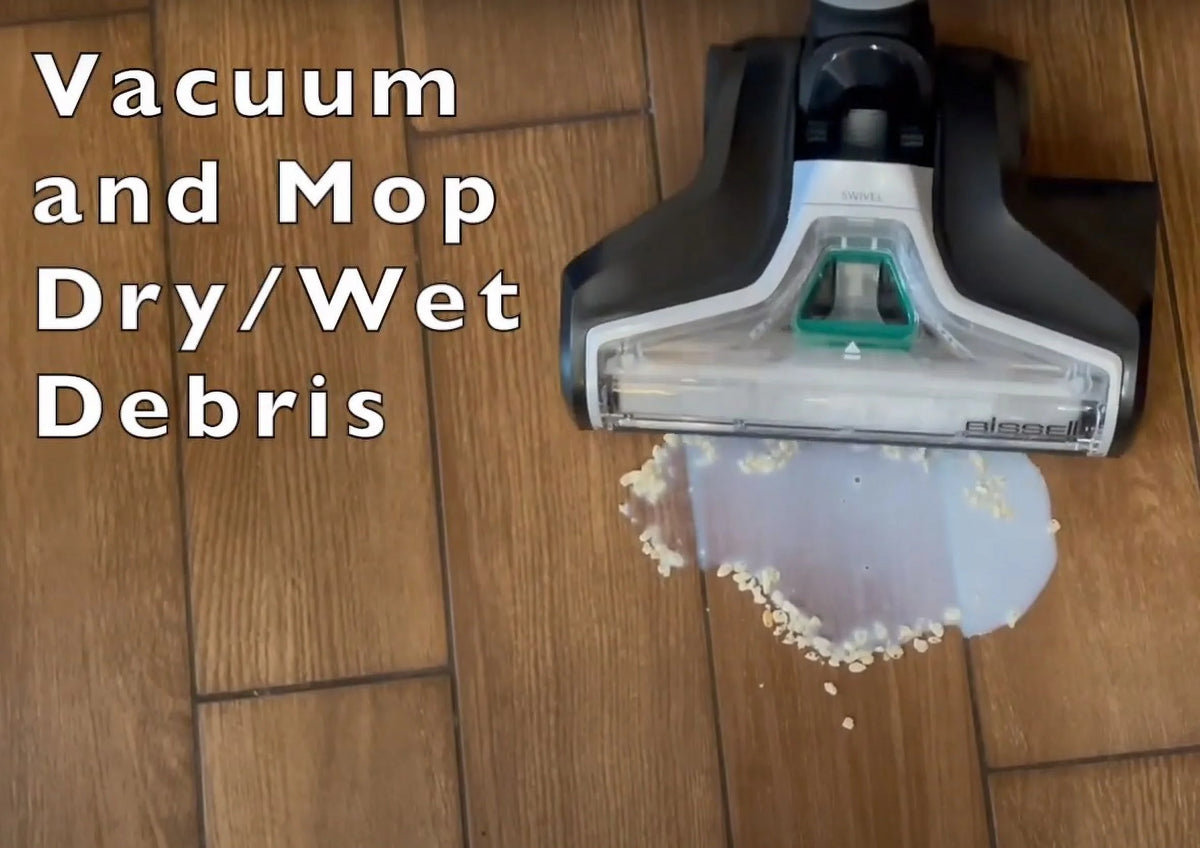 13.5 Inch Wet & Dry Hard Floor Washer Scrubber Vacuum D5282