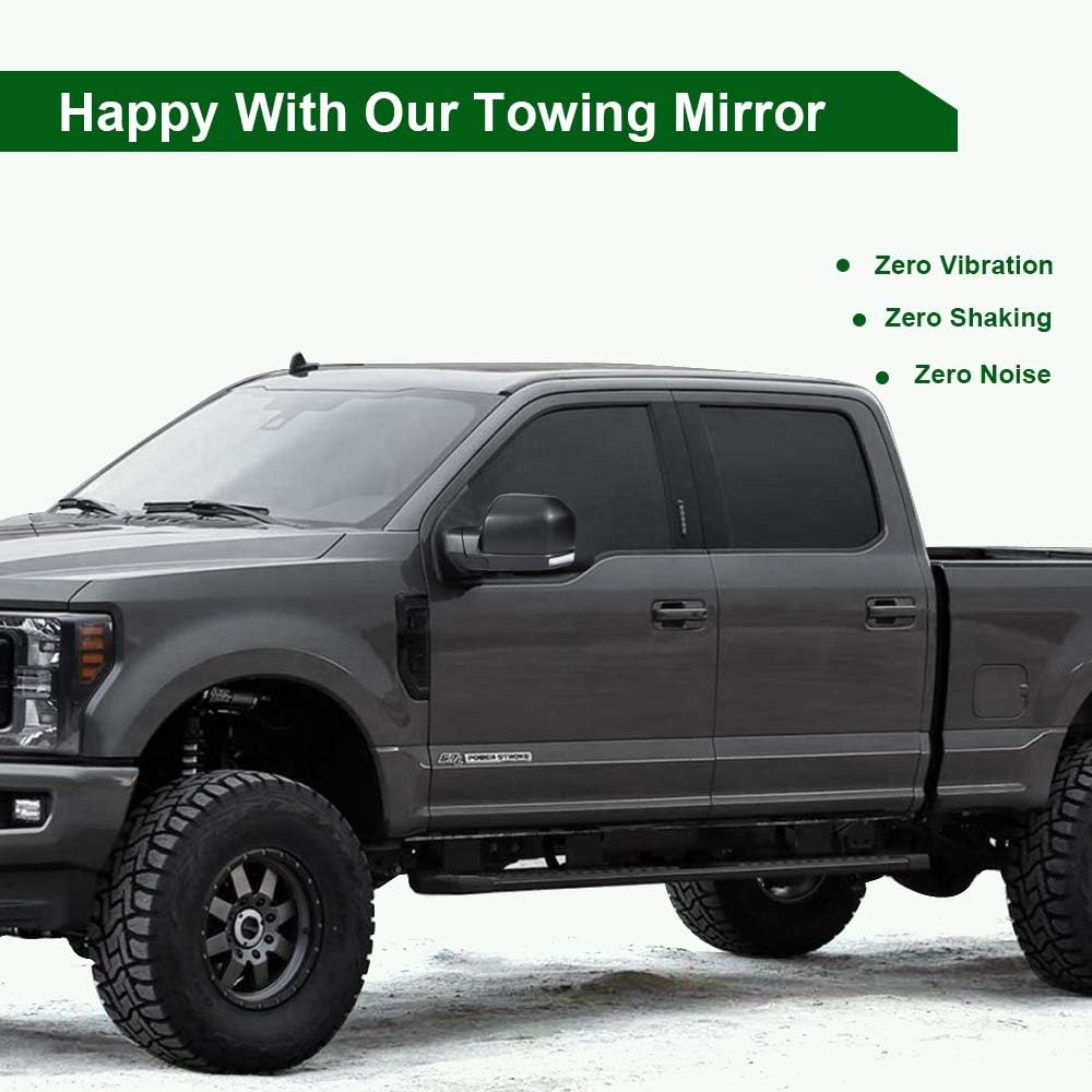 Towing Mirrors for Ford F150 with Power Adjustment Heated Turn Signal Light H91229