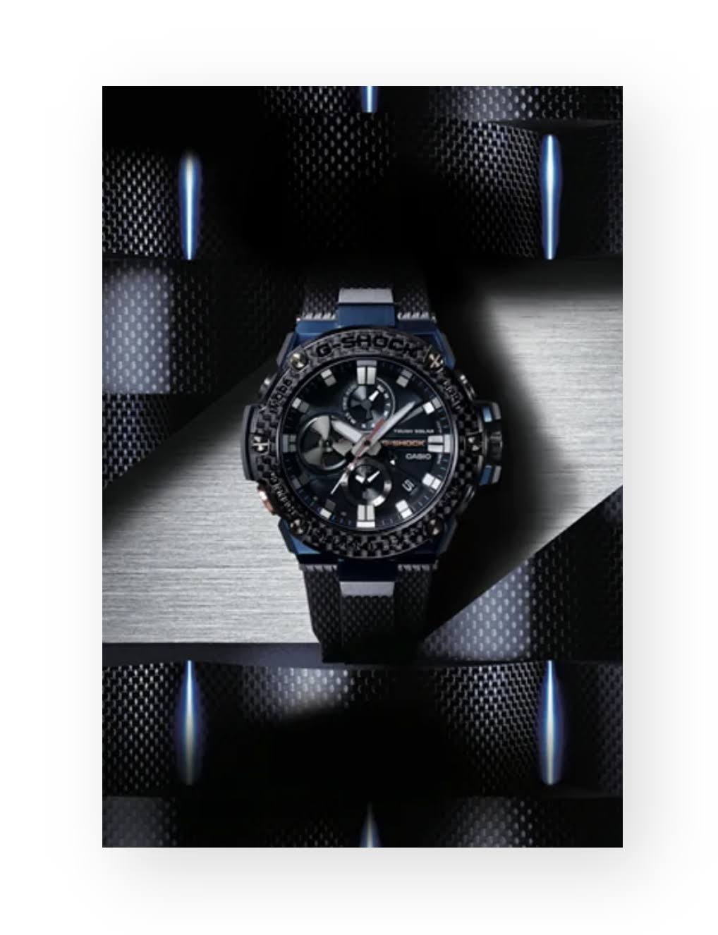 Blue G-Shock Watch D345