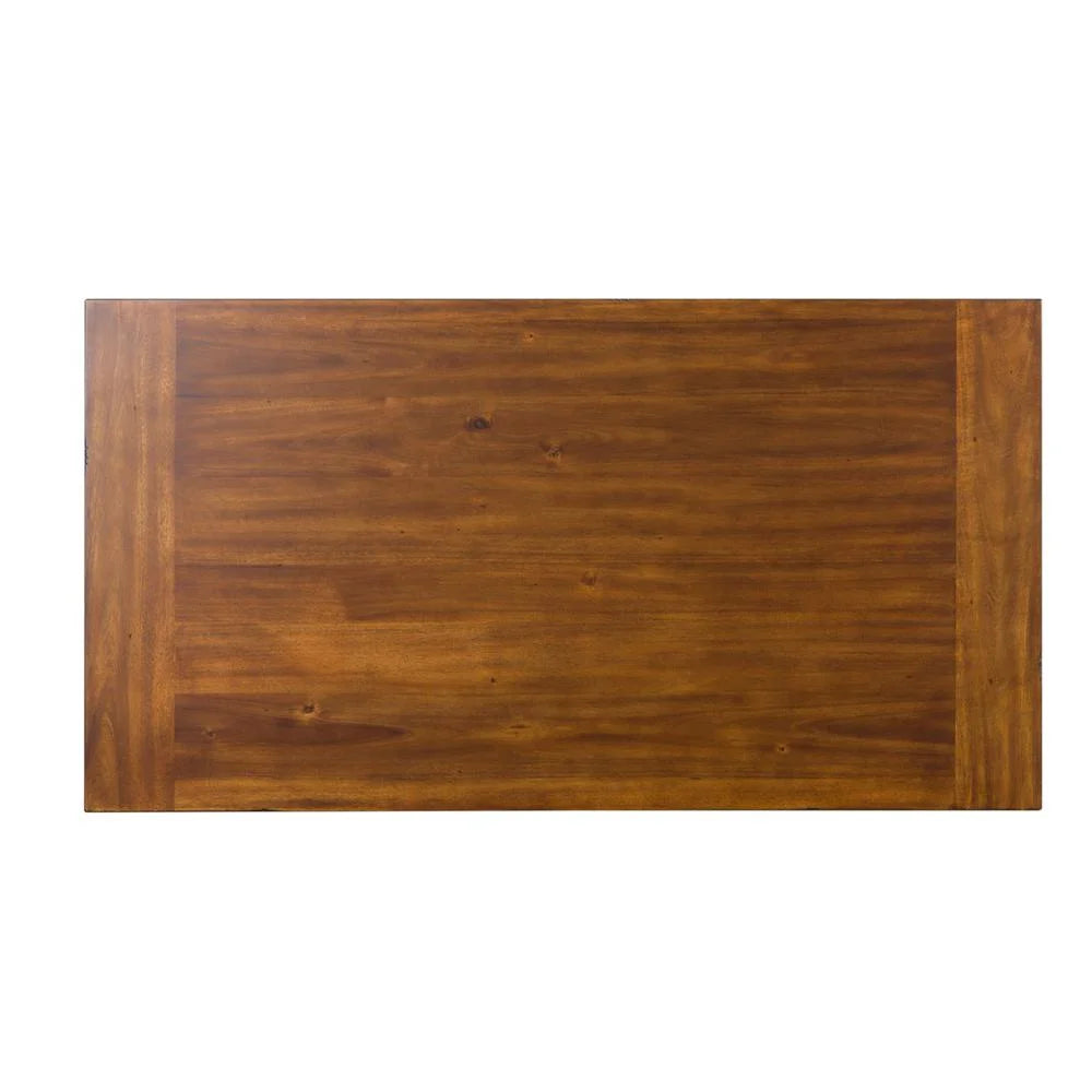 Medium Brown Wood Writing Desk P859