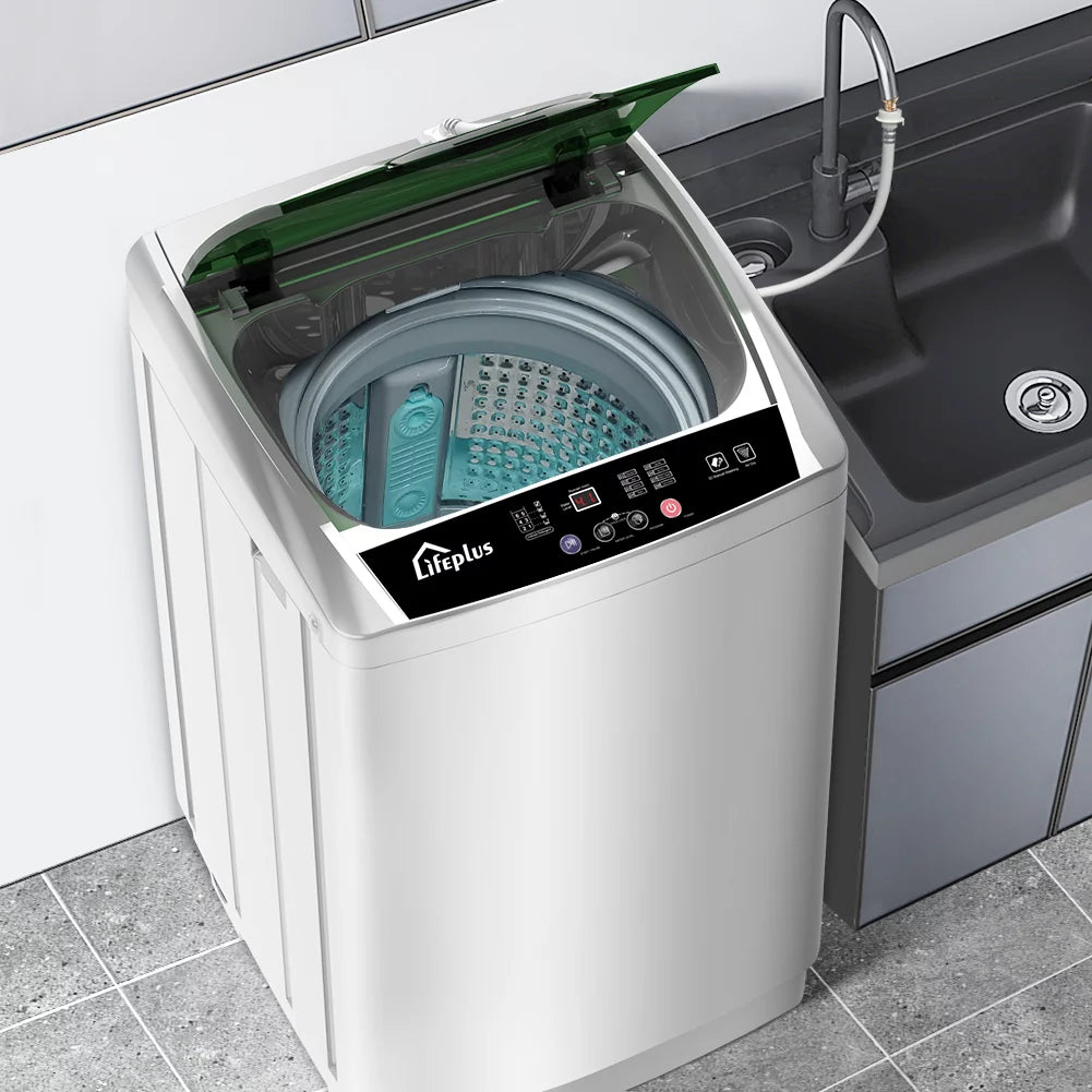 Portable Full-Automatic 1.8 Cu. ft. Top Load Washing Machine A601284