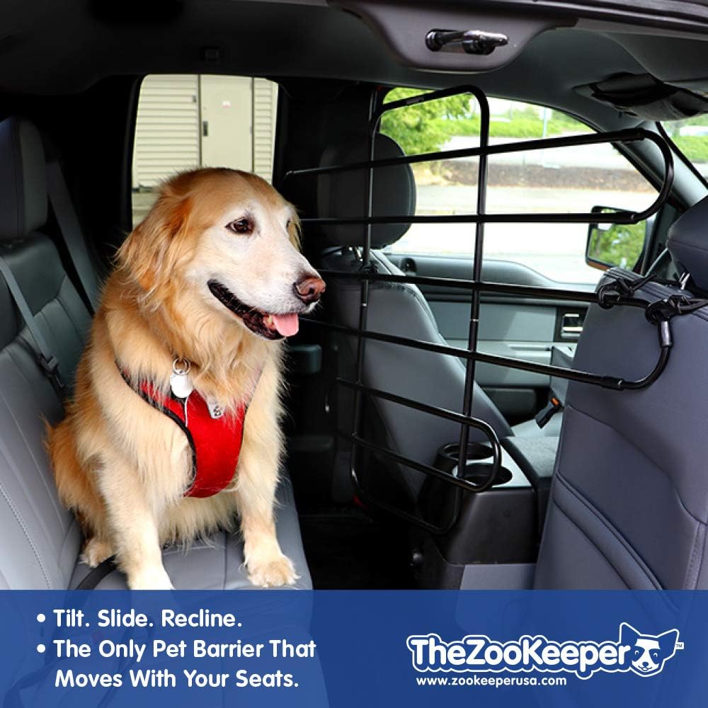 Adjustable Universal Metal Pet Barrier for Cars I18221