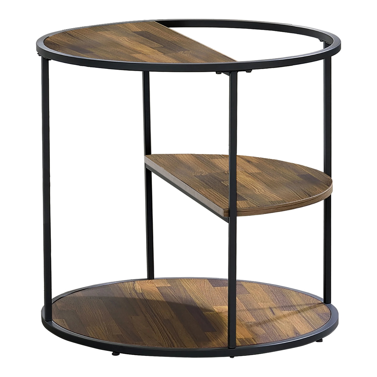 35-inch Steel 2-Piece 2-Shelf Coffee Table Set L79016
