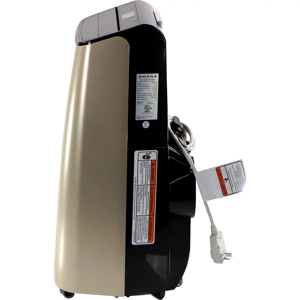 10000 BTU Portable Air Conditioner with Remote Control in White/Black R826
