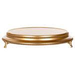 16 inch Round Silver Cake Stand G7268