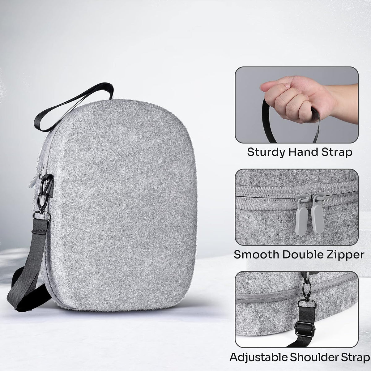 Hard Shell Carrying Case for Oculus Quest 2 Pack of 2 J156883