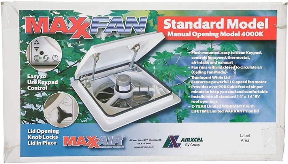 12V Roof Top Fan/Vent D5033