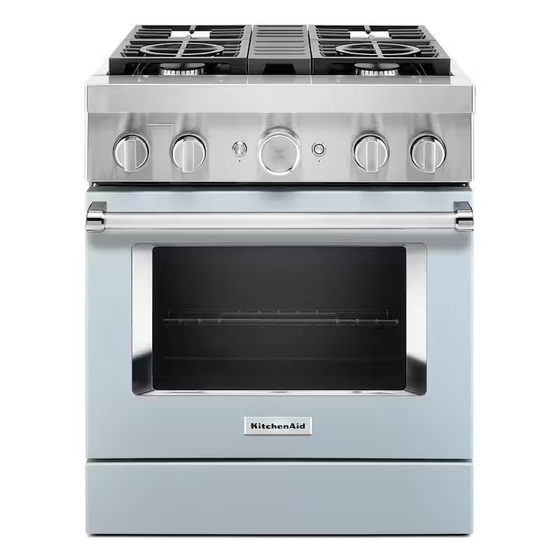 4 Burner Dual Fuel Freestanding Smart Range O444