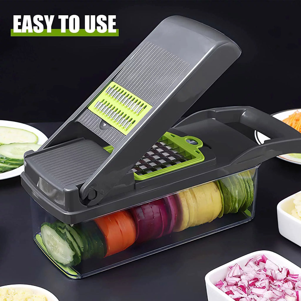 12 in 1 Vegetable Chopper with Container K60344